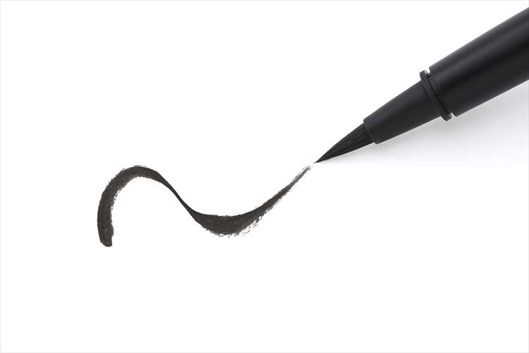 Image de dessin d'une seule ligne avec un eye-liner