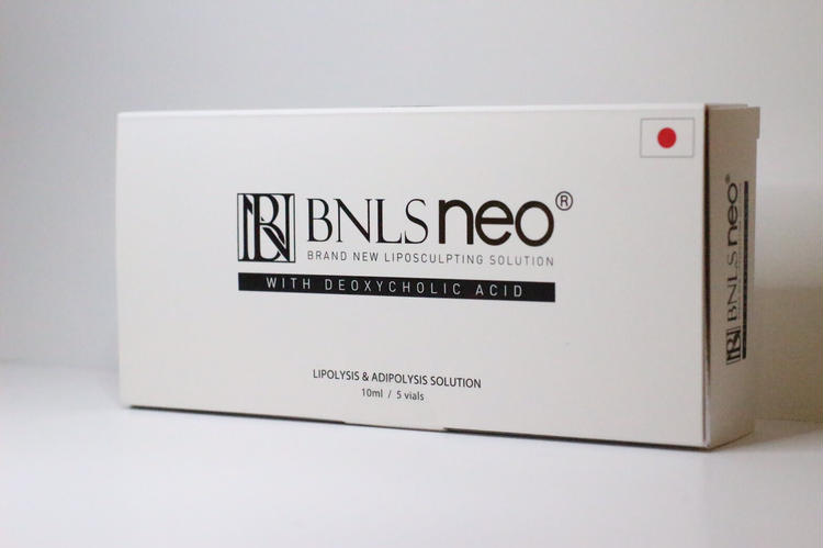 Effect on face and body by BNLS neo of lipolytic injection and risk downtime